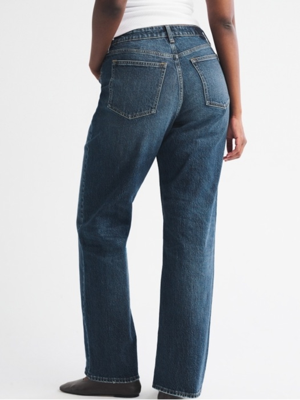 Abercrombie & Fitch The 90s High Rise Relaxed Jeans Curve Love - Picture 7 of 12